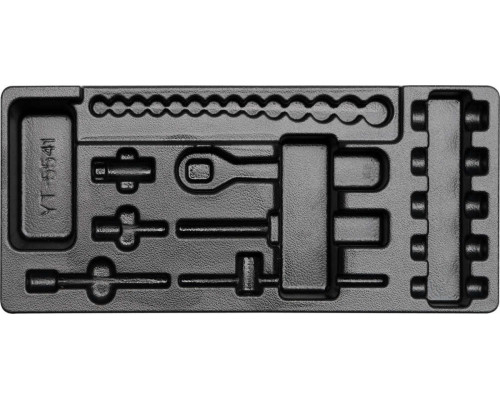 Вклад до інструментальної шафи пустий YATO, для торцевих головок з ключами YT-5541 [5/30]