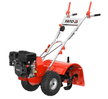 Культиватор бензиновий YATO: двигун- 6,5 КС, ширина борозни- 41 см, глибина- 254 мм, бак-1,2л