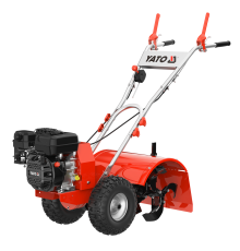 Культиватор бензиновий YATO: двигун- 6,5 КС, ширина борозни- 41 см, глибина- 254 мм, бак-1,2л