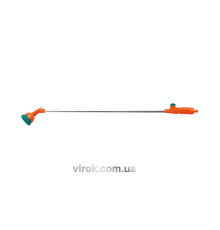 Зрошувач з подовженою трубкою 10-режимний FLO до шлангу 1/2", ABS-пластик + алюміній [12]