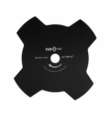 Ніж 4-різцевий до бензокоси FLO, 250 мм, кріпильний Ø= 25,4 мм [25/50]