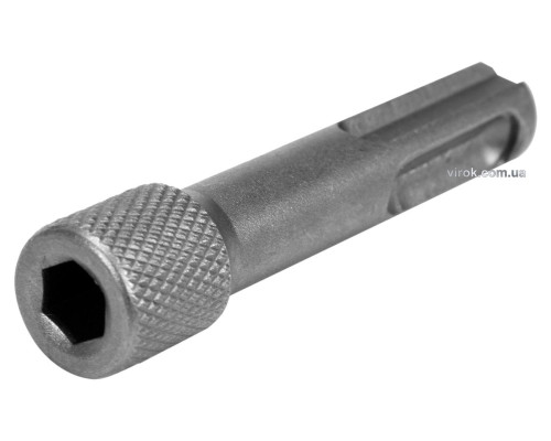 Тримач-адаптер насадок VOREL : SDS+ - HEX 1/4" (6,35 мм), L= 60 мм [100/200]
