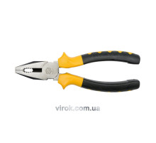 Плоскогубцы универсальные VOREL с изолированными ручками, l=160 мм [6/60]