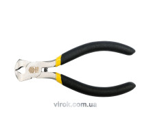 Кусачки торцеві міні з ізольованими ручками VOREL, l=110 мм [12/120]