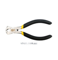 Кусачки торцеві міні з ізольованими ручками VOREL, l=110 мм [12/120]
