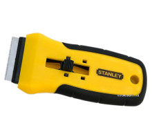 Скребок STANLEY для скла і глянцевої кераміки  : L= 135 мм, лезо- 43 мм + 5 запасних лез