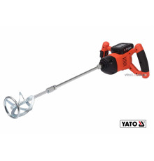 Міксер акумуляторний YATO : Li-Ion 18 В, кріплення М14, 650 об/хв, 2 АГод, зарядний пристрій(DW)