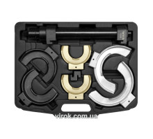 Знімач амортизаційних пружин YATO до l=300 мм McPherson; заг. l=400 мм, макс. зусилля-1500 кг [1/24]