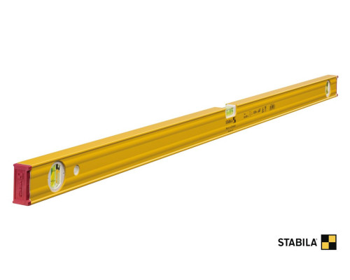Рівень STABILA Type 80 AS-2 : L= 120 см, 3 капсули. ударостійкий профіль (ребр.жостк) ковпачки