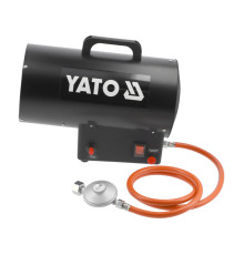 Нагрівач газовий YATO : 15 кВт, 230В,  25 Вт 320 м³/год