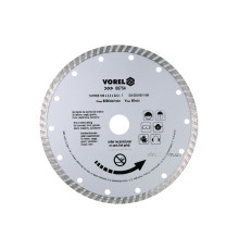 Диск відрізний алмазний TURBO VOREL : Ø= 180 мм(DW)