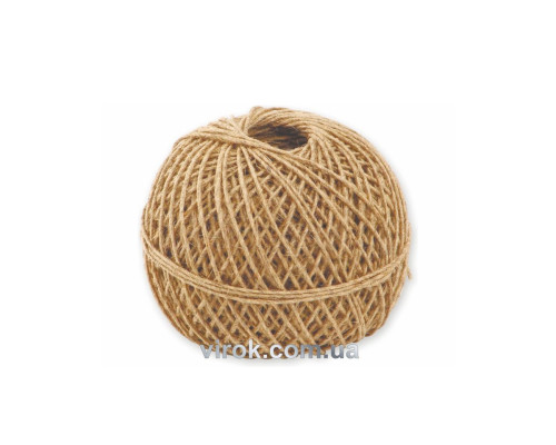 Шпагат джутовий в клубках 100г. 63м. (10 шт/уп) (+/-)5%