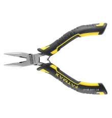 Тонкогубці-міні плоскі, подовжені STANLEY "FatMax" : l= 125 мм