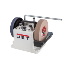 Шліфувально-полірувальний верстат JET JSSG-8-M. 230 В, 160Вт; 100-200 об/хв, шліф.- Ø= 200х h=40мм
