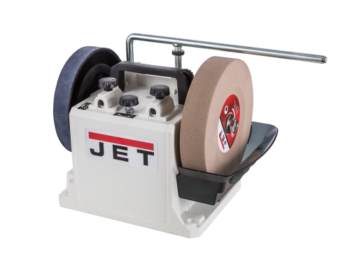 Шліфувально-полірувальний верстат JET JSSG-8-M. 230 В, 160Вт; 100-200 об/хв, шліф.- Ø= 200х h=40мм