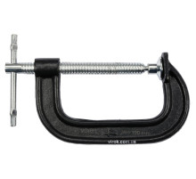 Струбцина с винтовым зажимом "G" подобна VOREL; l= 100 мм [30]