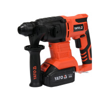 Перфоратор акумуляторний SDS+ YAT : Li-Ion 18В, 3Агод, J=2 Дж, Ø≤18мм (бетон) з заряд. пристроєм [3]