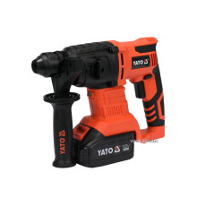 Перфоратор акумуляторний SDS+ YAT : Li-Ion 18В, 3Агод, J=2 Дж, Ø≤18мм (бетон) з заряд. пристроєм [3]