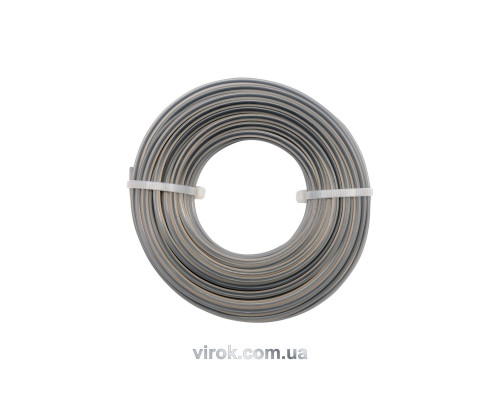 Жилка для триммера треугольник FLO: Ø= 2,7 мм; l= 15 м [10/120]