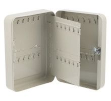 Ящик для ключей металлический VOREL: 48 крючков, 250х180х80 мм [10]