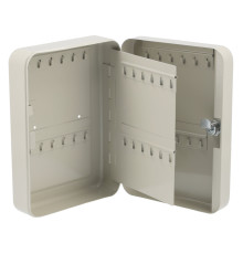 Ящик для ключів металевий VOREL: 48 гачків, 250х 180х 80 мм [10]