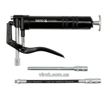 Шприц мастильний YATO, 120 см³, 310 Bar. з картриджем [30]