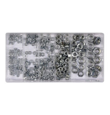 Гайки М3- М10 YATO : пластикова коробка; наб. 300 шт. [5/20]