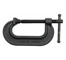 Струбцина YATO с винтовым зажимом, тип "C": l= 75 мм (3") [6/18]