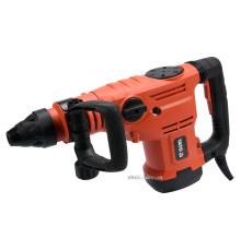 Молот відбійний SDS-MAX мережевий YATO : P= 1600 Вт, J = 5- 25 Дж. свердло Ø≤ 52 мм [1/15]