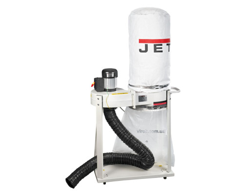 Витяжна устатковина JET DC-900A : 230 В, 0,75 кВт; продукт. всмоктув.- 900 м³/год, пор.збір. V=55л