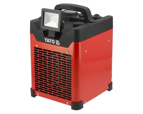 Нагрівач мережевий з лампою і вентилятором YATO: 230В, 3,3 кВт обігрів S≤ 30 м² реж- 40/2200/3300 Вт