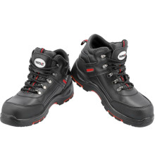 Ботинки рабочие кожаные YATO PARAN S3, разм. 43, с полиуретановой подошвой [10]