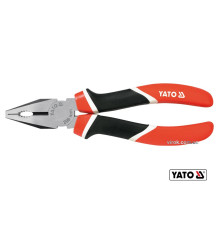Плоскогубці комбіновані YATO : L= 200 мм. CrV [6/36]