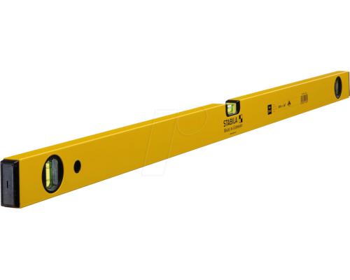 Рівень STABILA Type 70-2 : L= 100 см. точн 0,50 mm/m. 3 капсули. 2 вертикальні