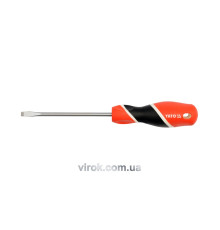 Викрутка плоска YATO : шліц SL5 х 150 мм [12/60/240]