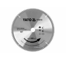 Диск пильный победитовый по дереву YATO: 305x30x3.2x2.2 мм, 96 зубцов, RPM до 5000 1/мин [10]