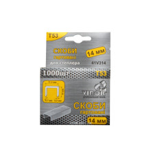 Скоби гартовані для степлера VIROK : Т53 (А) 14 мм х 1000 шт. [45]