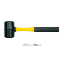 Молоток гумовий VOREL з склопластиковою ручкою, Ø=50 мм [12/48]