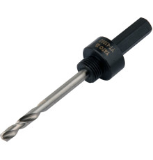 Держатель со сверлом Ø6 мм YATO : HEX10, для корончатых сверл с резьбовым креплением - 1/2" [20/100]