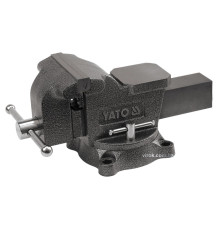 Лещата слюсарні обертові з наковальнею YATO, b= 200 мм, m= 29,5 кг [1]