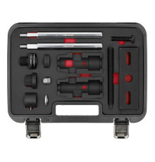 Набір інструментів для демонтажу форсунок в дизельних двигунах групи FORD  YATO : 16 елем. [2]