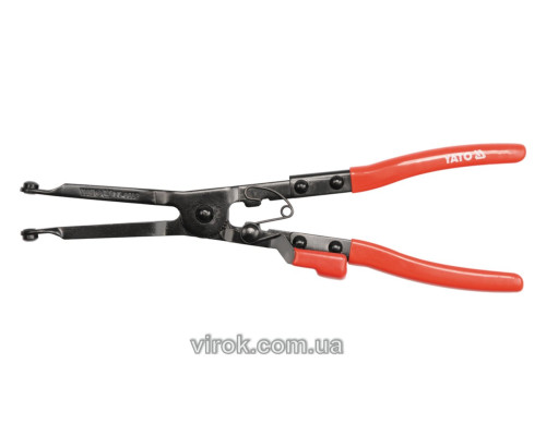 Щипці для пружинних зажим. вихлоп.систем YATO, l=300мм [10/40]