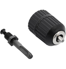 Патрон для дриля самозатискний з адаптером SDS YATO до гвинта- G1/2 20UNF, кріплення Ø= 1,5-13 мм