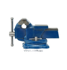 Лещата слюсарні обертові з наковальнею VOREL, 125 мм [1/84]