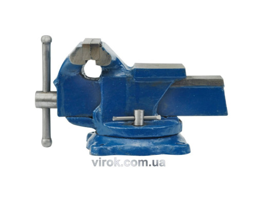 Лещата слюсарні обертові з наковальнею VOREL, 125 мм [1/84]