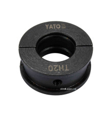 Насадка для прес-кліщів YT-21750 YATO : TH20 мм [50]
