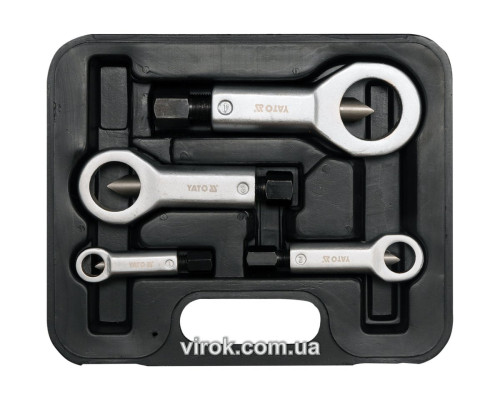 Гайкозривачі YATO М 9-27 мм, компл, 4 шт. [10]