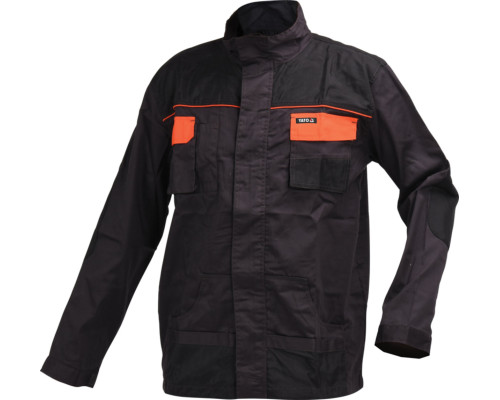 Куртка робоча YATO, розмір XXL; 65%- поліестер, 35%- бавовна(DW)