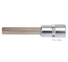 Головка торцева YATO квадрат 1/2 HEX M12, L= 100 мм. подовжена [20/120]