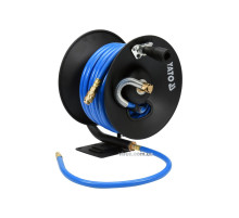 Шланг пневматический ПВХ на бобине YATO с быстросоедин. наконец-ми; Ø=10мм, макс. давление 20Bar, l=15м [2]